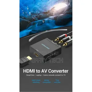 Vention HDMI to RCA Converter (Black Metal Type)