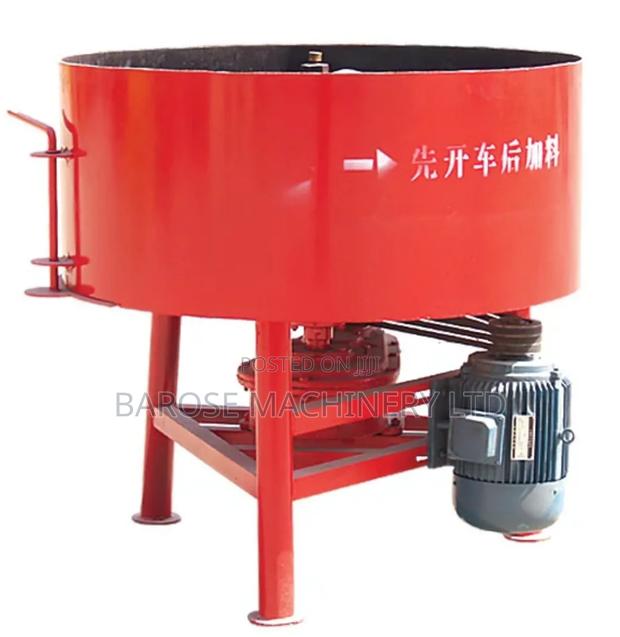 JS 500 Pan Mixer - main view