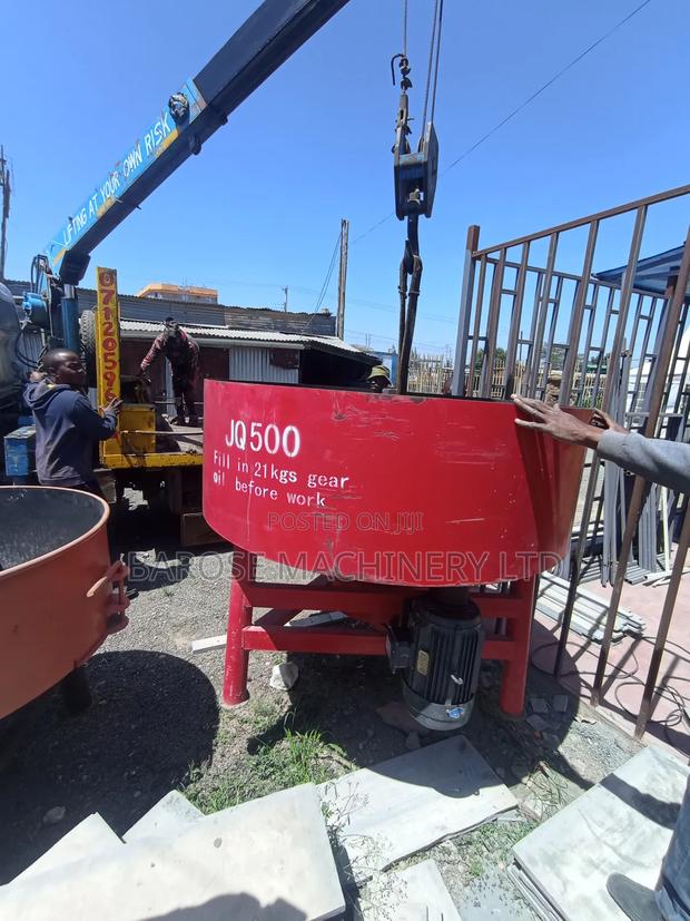 JS 500 Pan Mixer - thumbnail 4