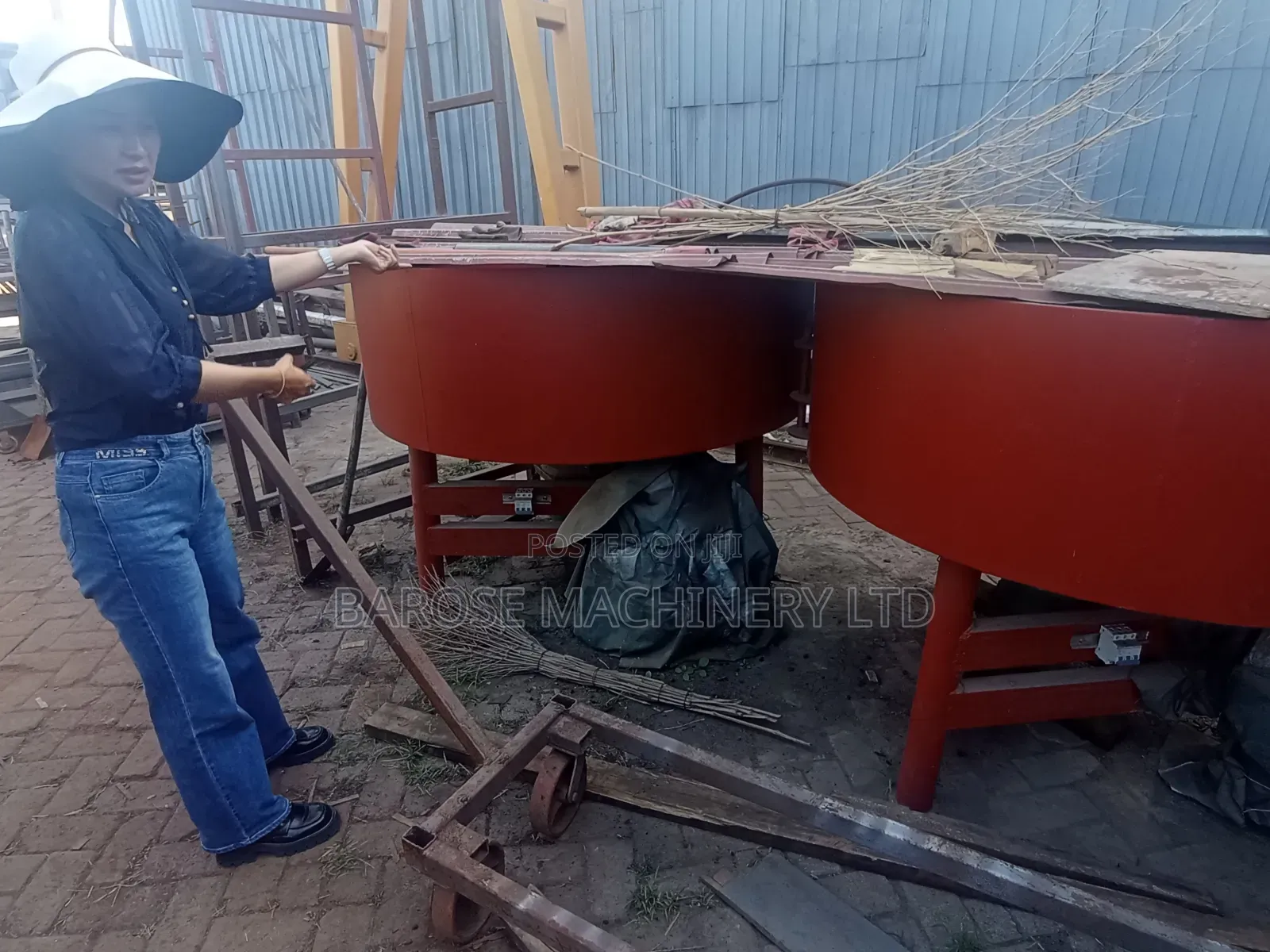 JS 500 Pan Mixer