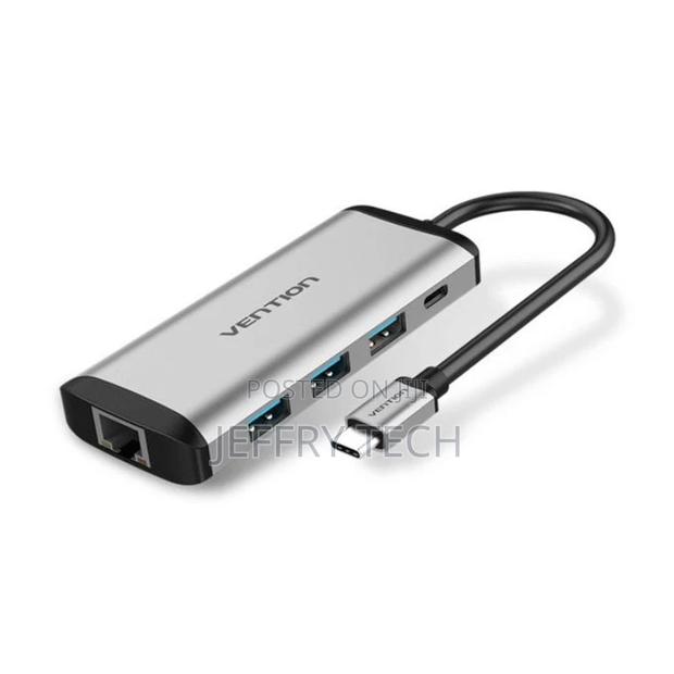 Vention USB Type C to Multi-Function 5 IN 1 Hub/ Docking - main view