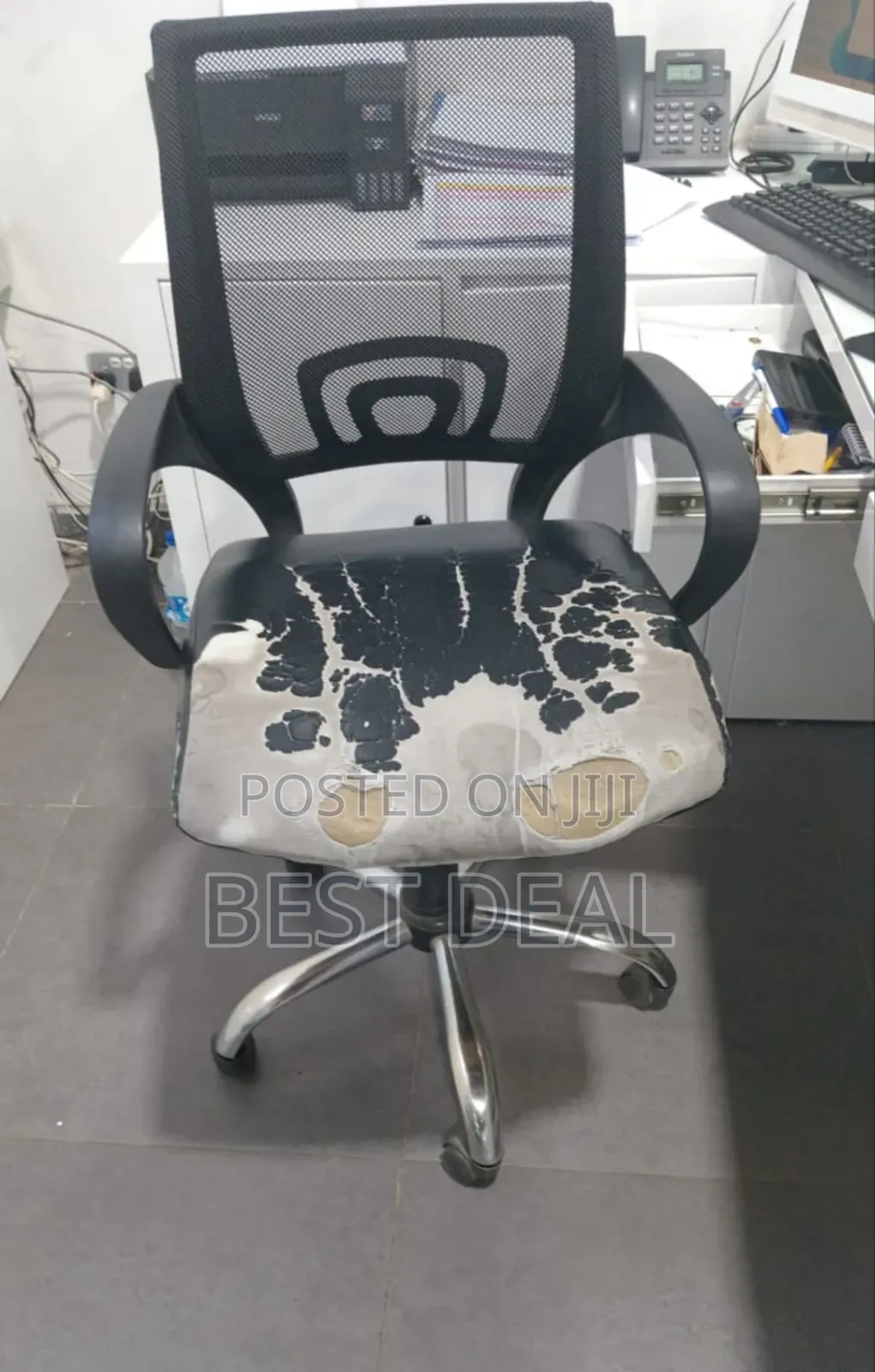 Office Chair Seat Repair