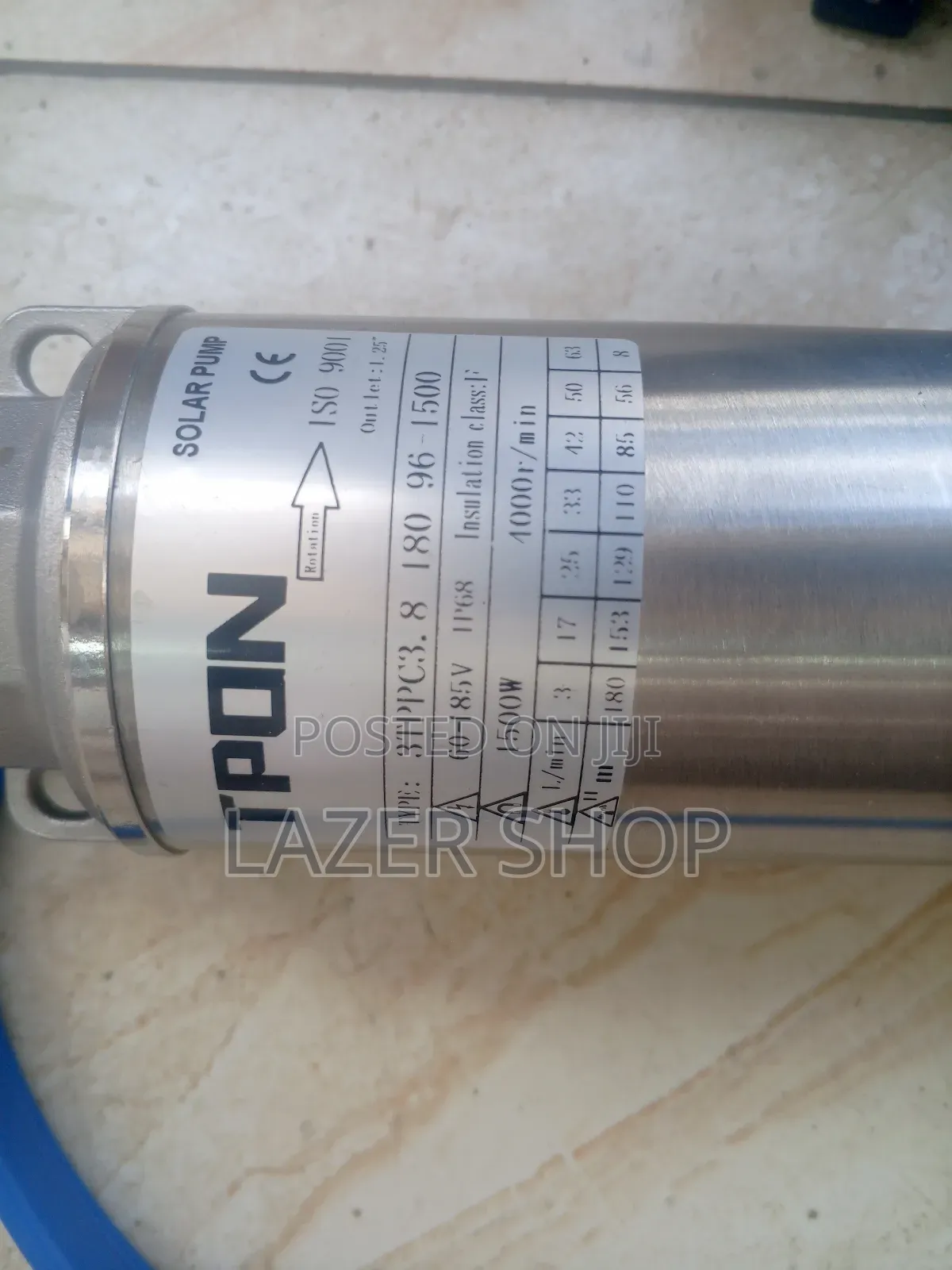 180m DC Submersible Water Pump