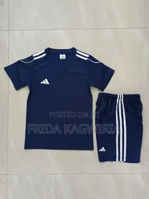 Blue Football Jersey For Kids And Adults