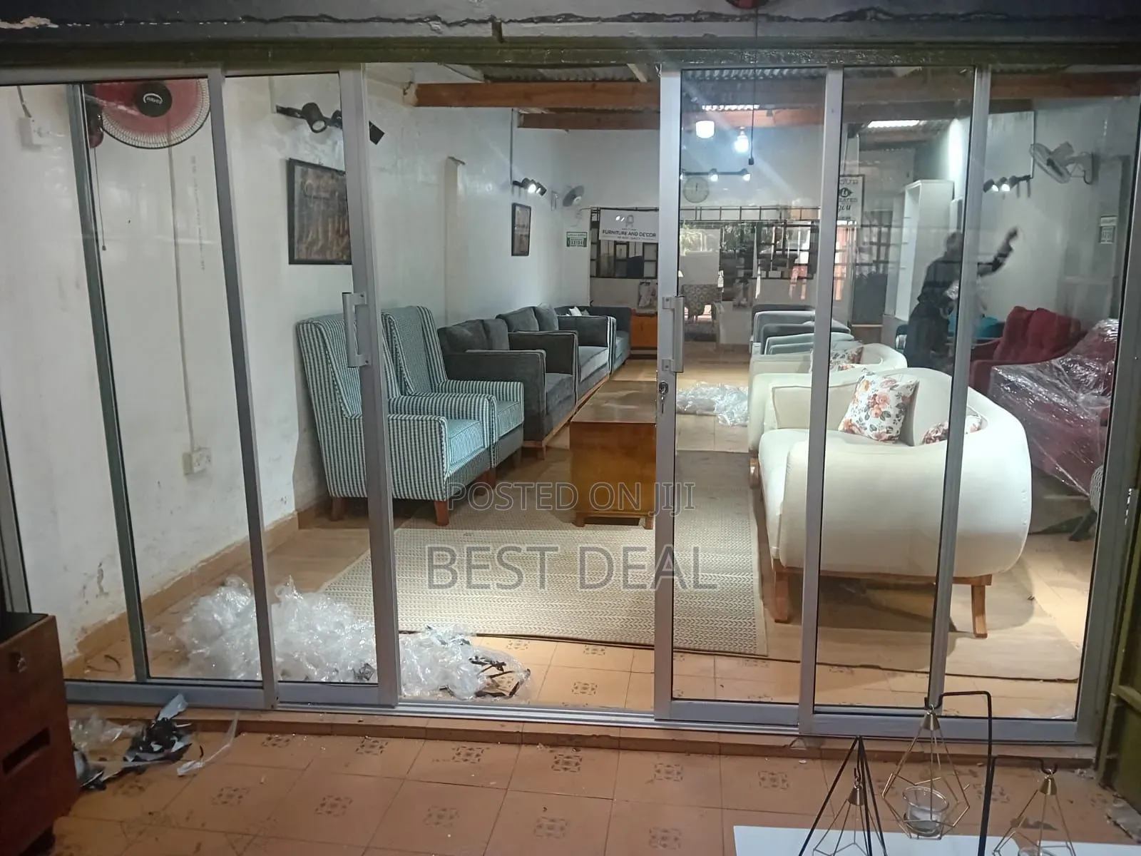 Glass and Aluminium Sliding Door