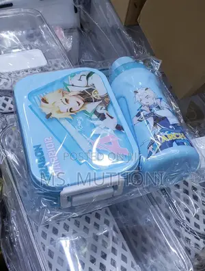 Kids Snack Set Snack Box + Water Bottle