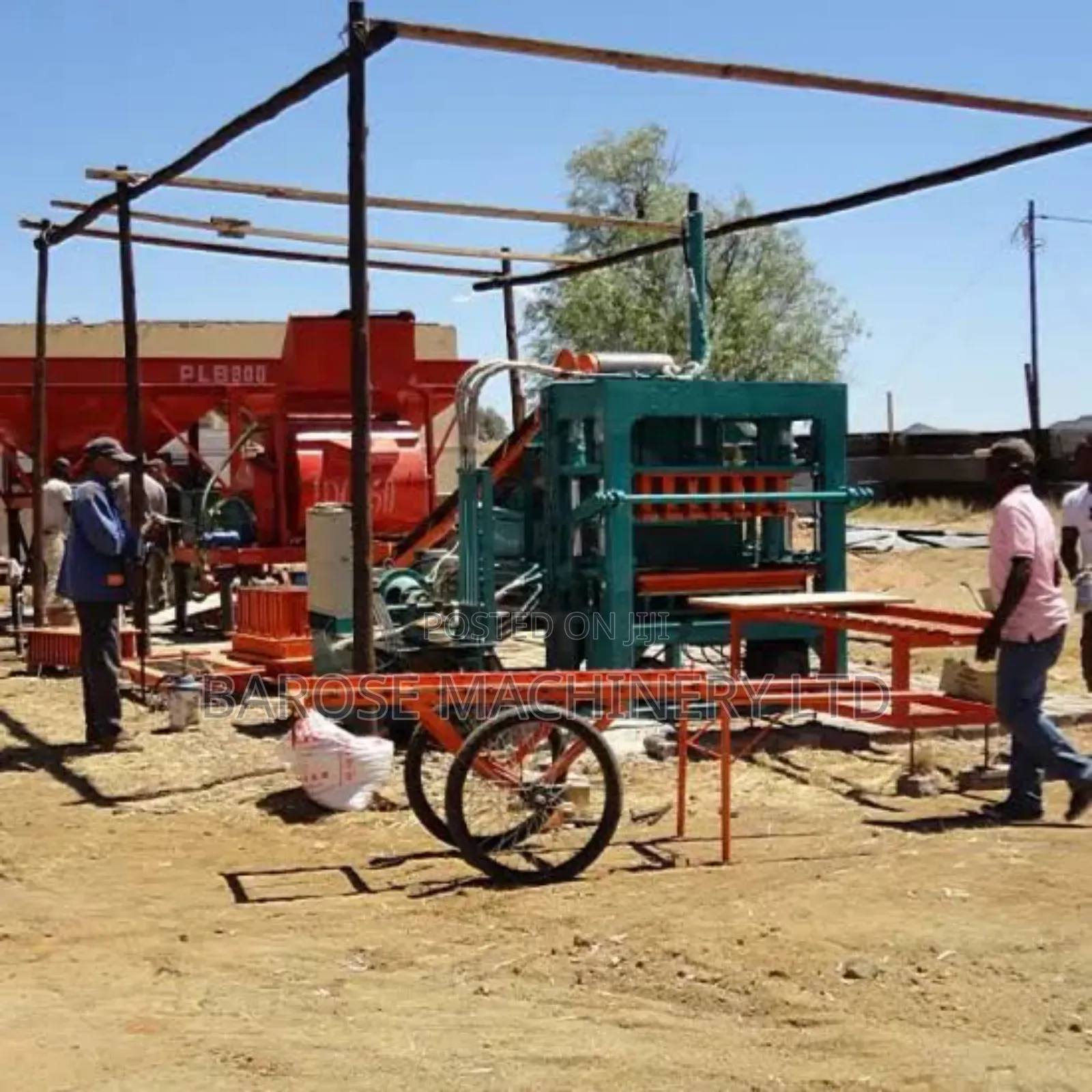 Block Cabro Making Machine