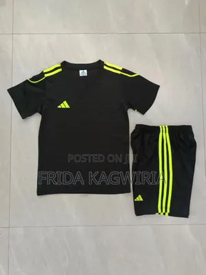 Black Football Jersey ( 7 Years And Above)