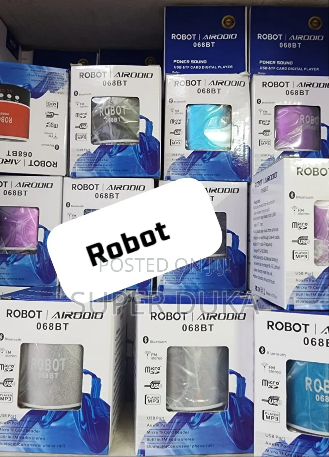 Robot 068BT. Fm.Usb.Wireless Radio
