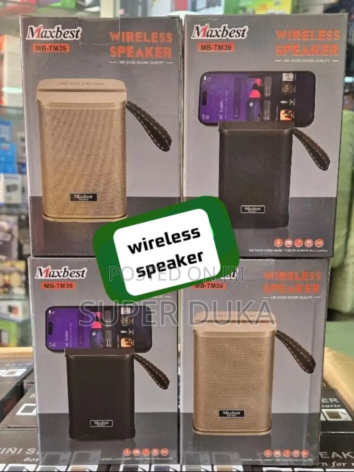 Maxbest MB TM39 Wireless Speaker.
