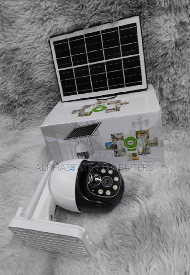 V380 - 4G Solar Panel CCTV Camera~V380 Calus 4G Solar '