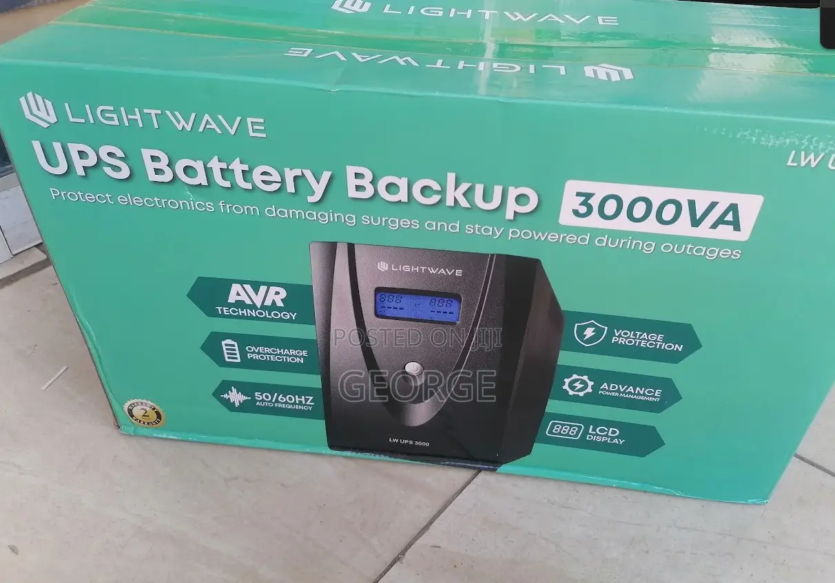 3000va Lightwave UPS/3KVA //3000va Lightwave UPS/3KVA