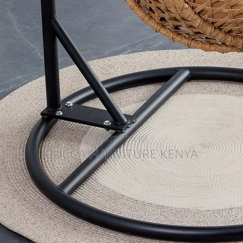 Home Chairs: Single Person Wicker Porch Swing Chair