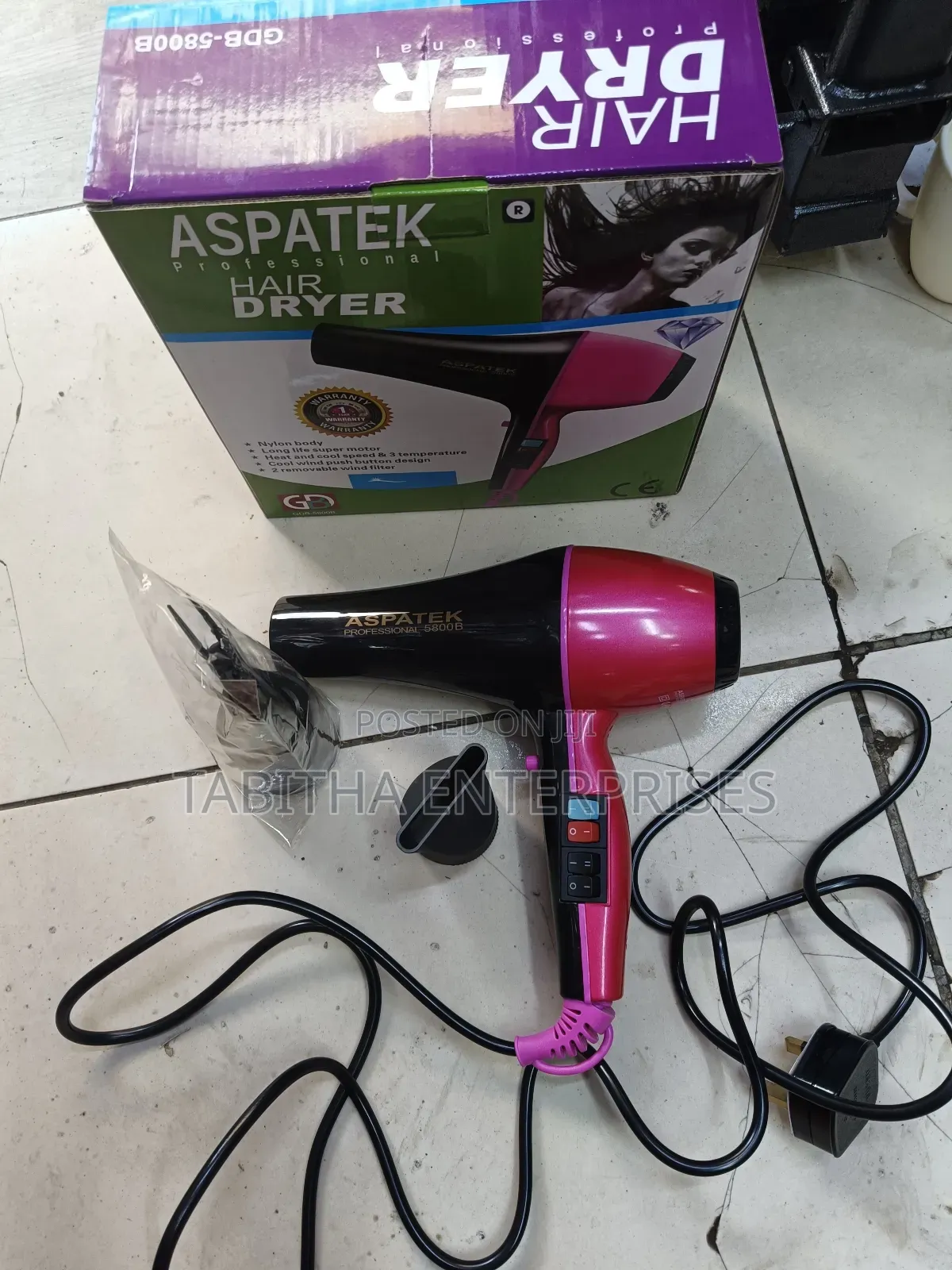 Hair Dryer/Aspatek Browdry