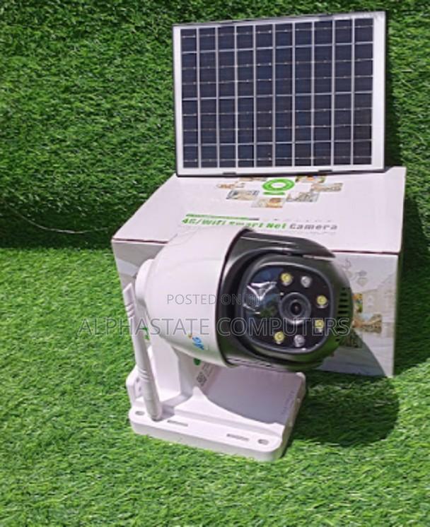 PTZ V380 Solar Camera 2 Way Audio Enabled - main view