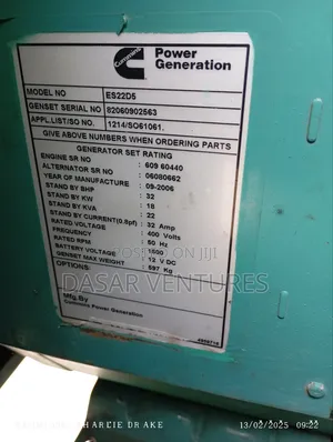 Used Generator 20kva Cummins