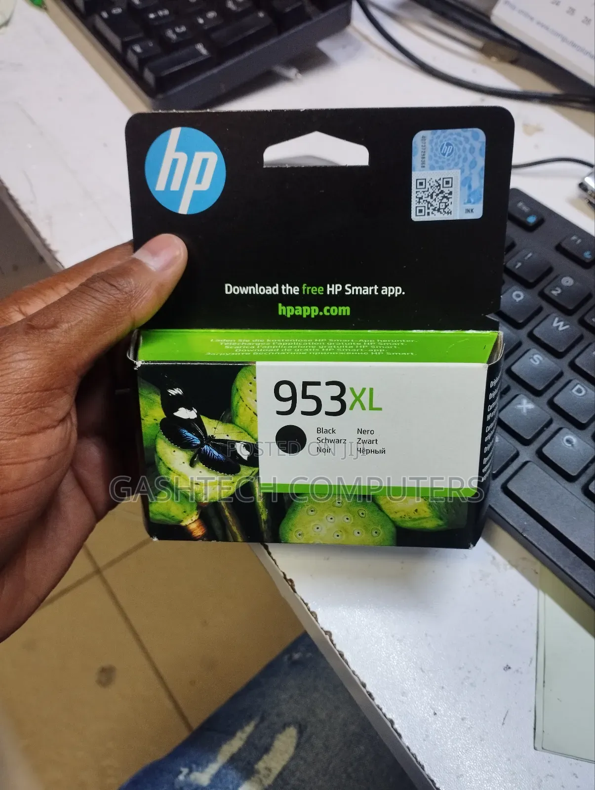 Original HP 953xl Black Cartridge