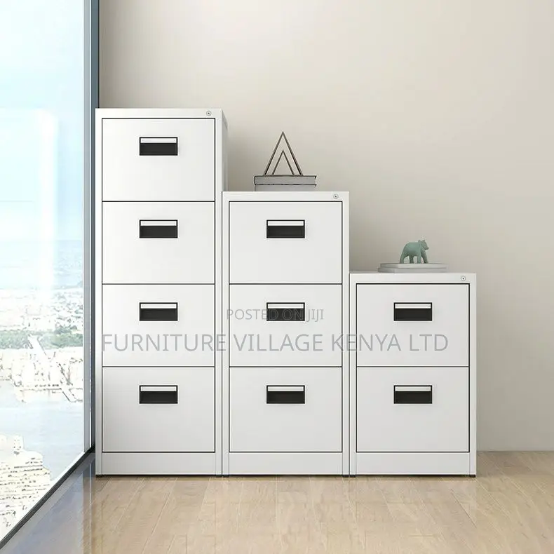 Office Cabinets; 04 Drawers Lockable Steel Filling Cabinet