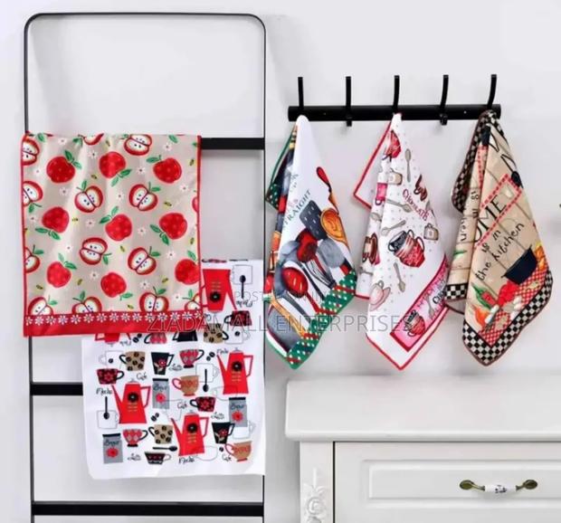 5 PCS Microfiber Kitchen Towel Set - main view