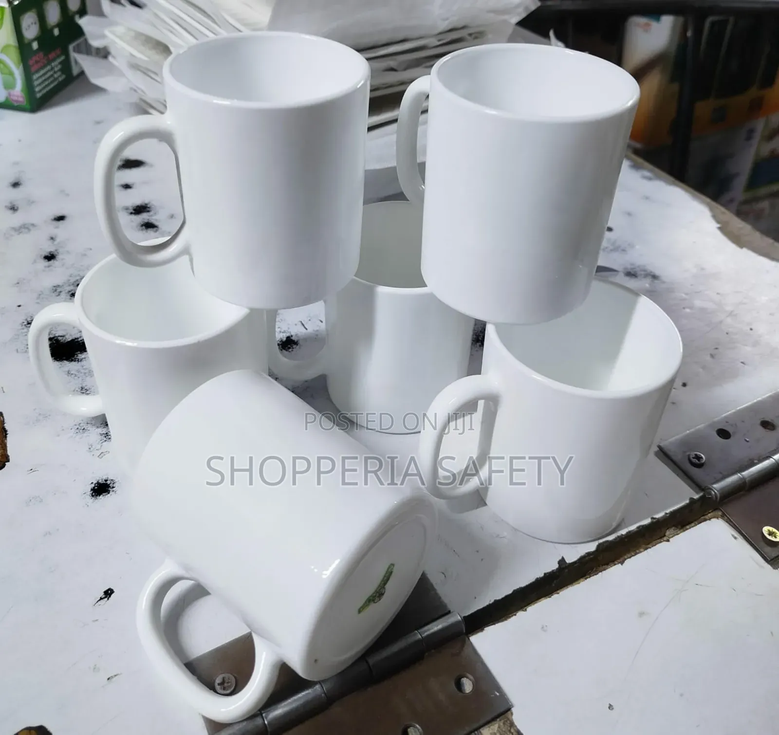 6 Pieces Luminarc White Cups