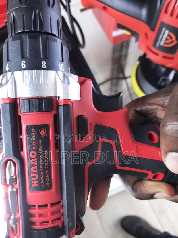 24V Powerful Cordless Drill.2 Rechargeable Batteries - thumbnail 3