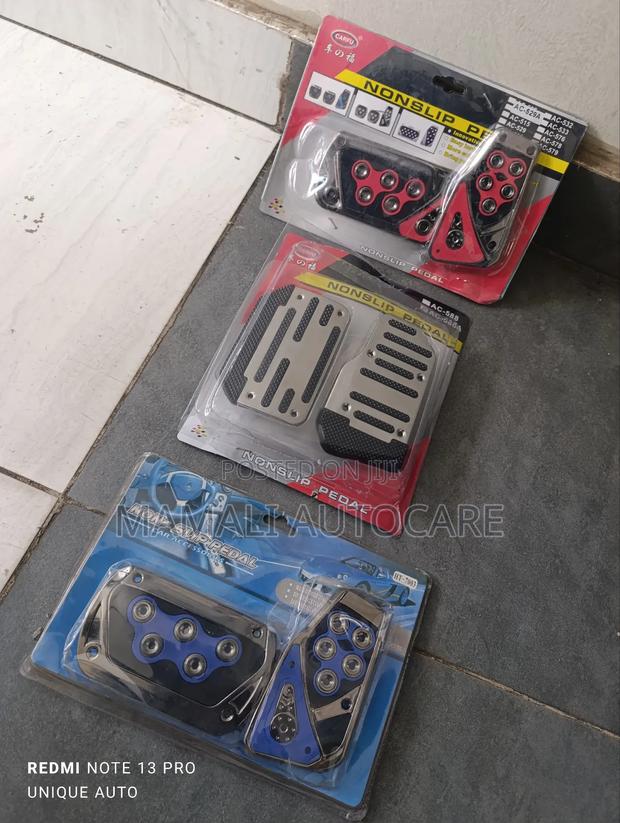 Anti-Slip Pedal Covers for Automatic Manual Cars