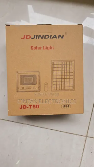 JD Solar Floodlight 50w/Jd_t100