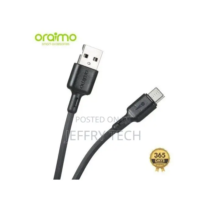 Oraimo OCD-C56 Udon 2 2M 2A Faster Charging
