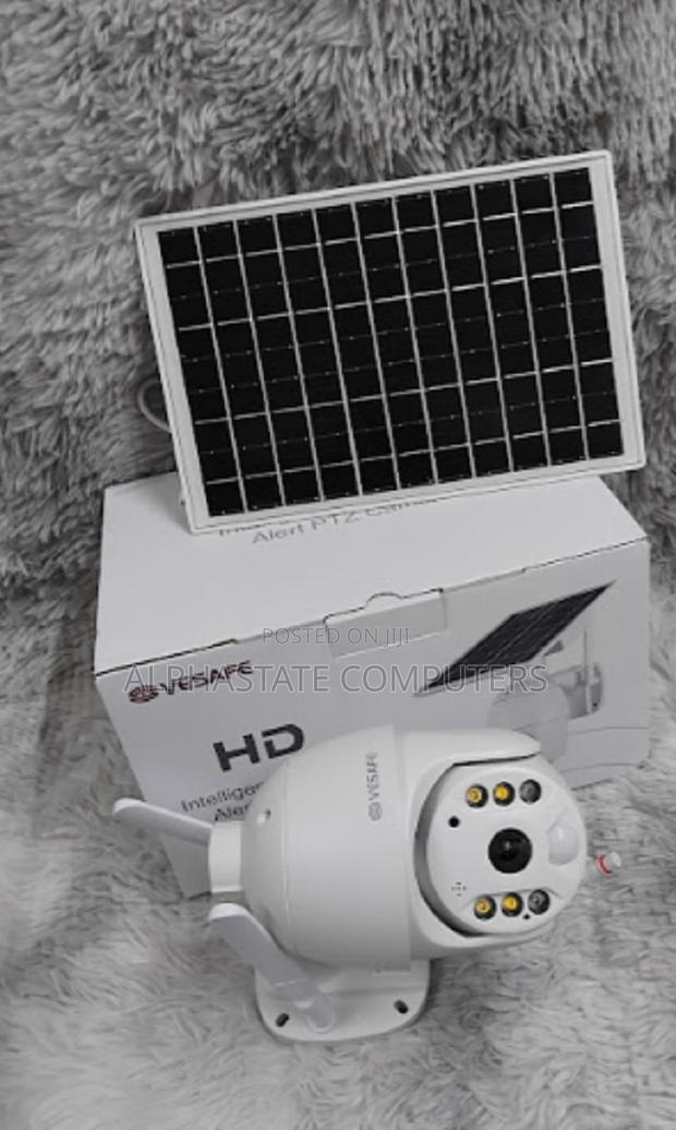 360 Degrees Solar PTZ CCTV Smart Camera With 4G SIM Card