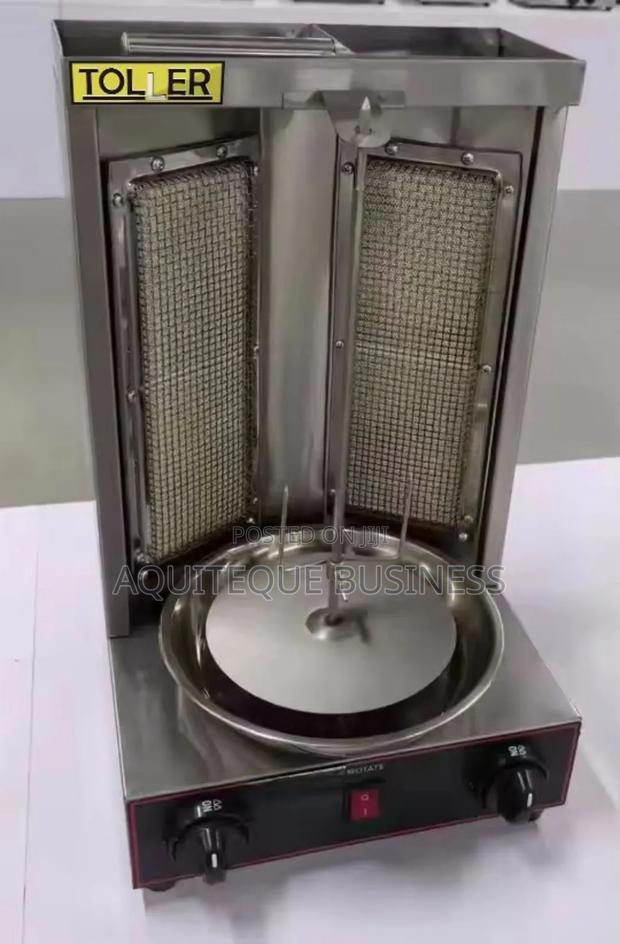 2 Burner Mini Shawarma Machine- Gas Operated - main view