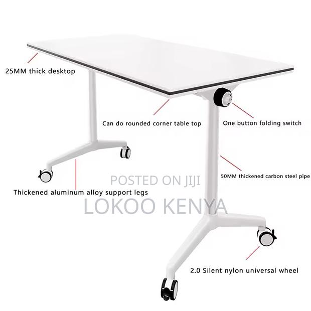 Office Desk: Foldable Portable Conference Office Desk - thumbnail 5