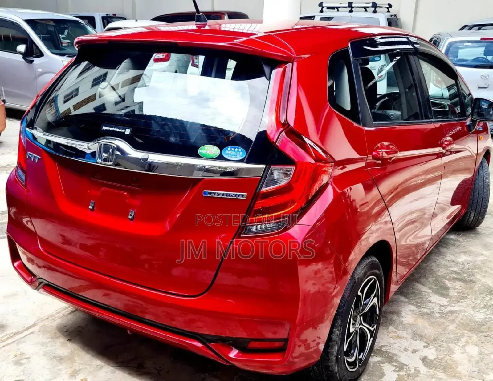 Honda Fit 2017 Red