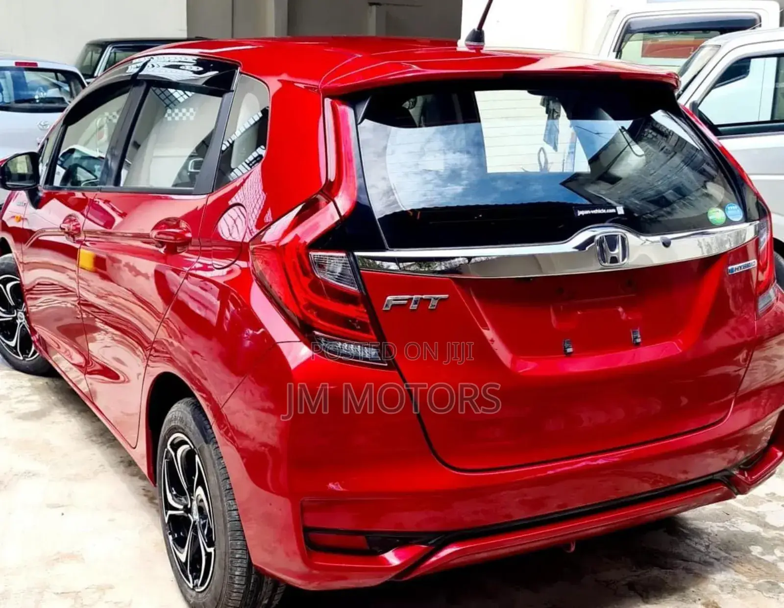 Honda Fit 2017 Red