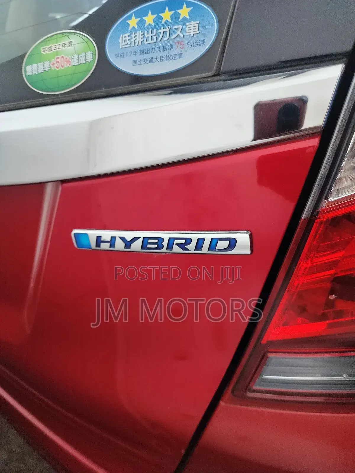 Honda Fit 2017 Red
