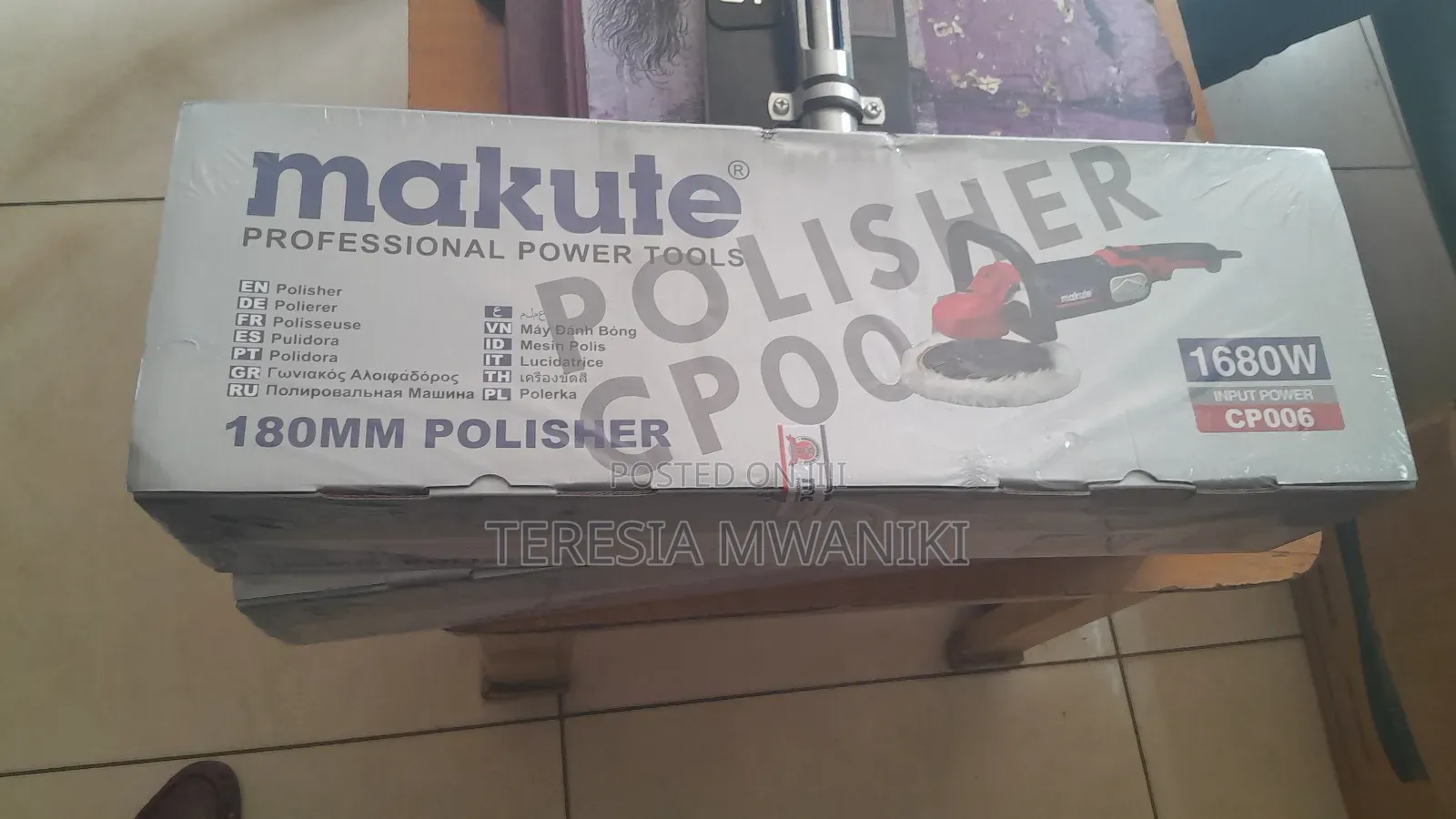 Makute Angle Polisher/180 Mm Polisher