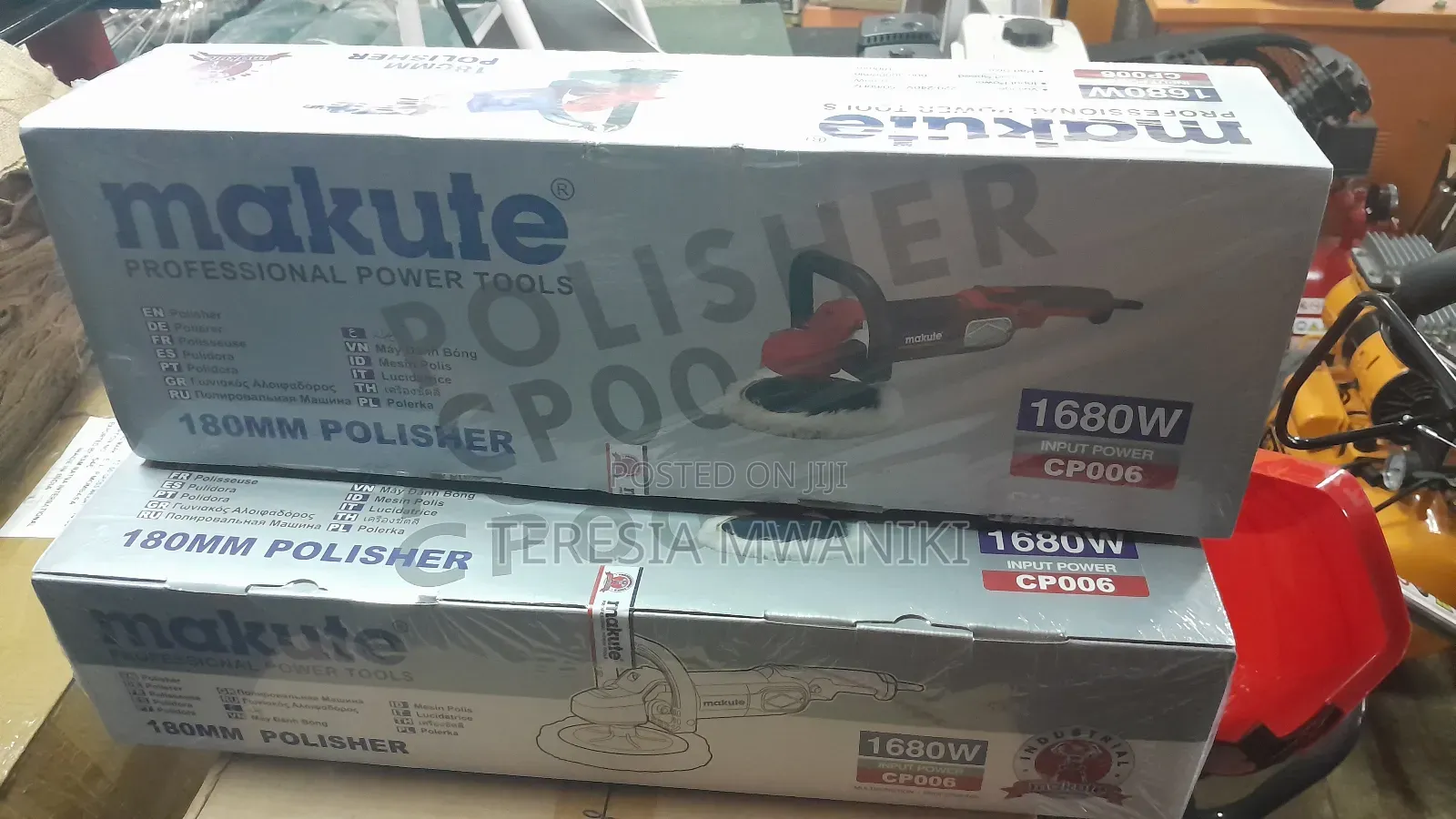 Makute Angle Polisher/180 Mm Polisher