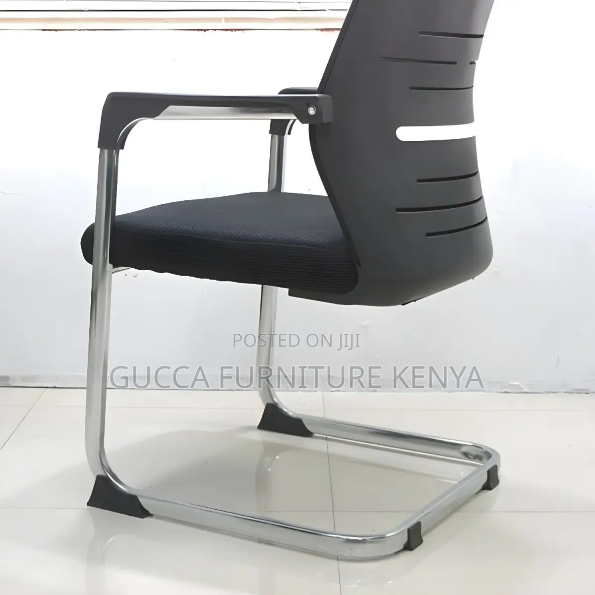Office Chairs: High Back Strong Fixed Quest Waiting Chair