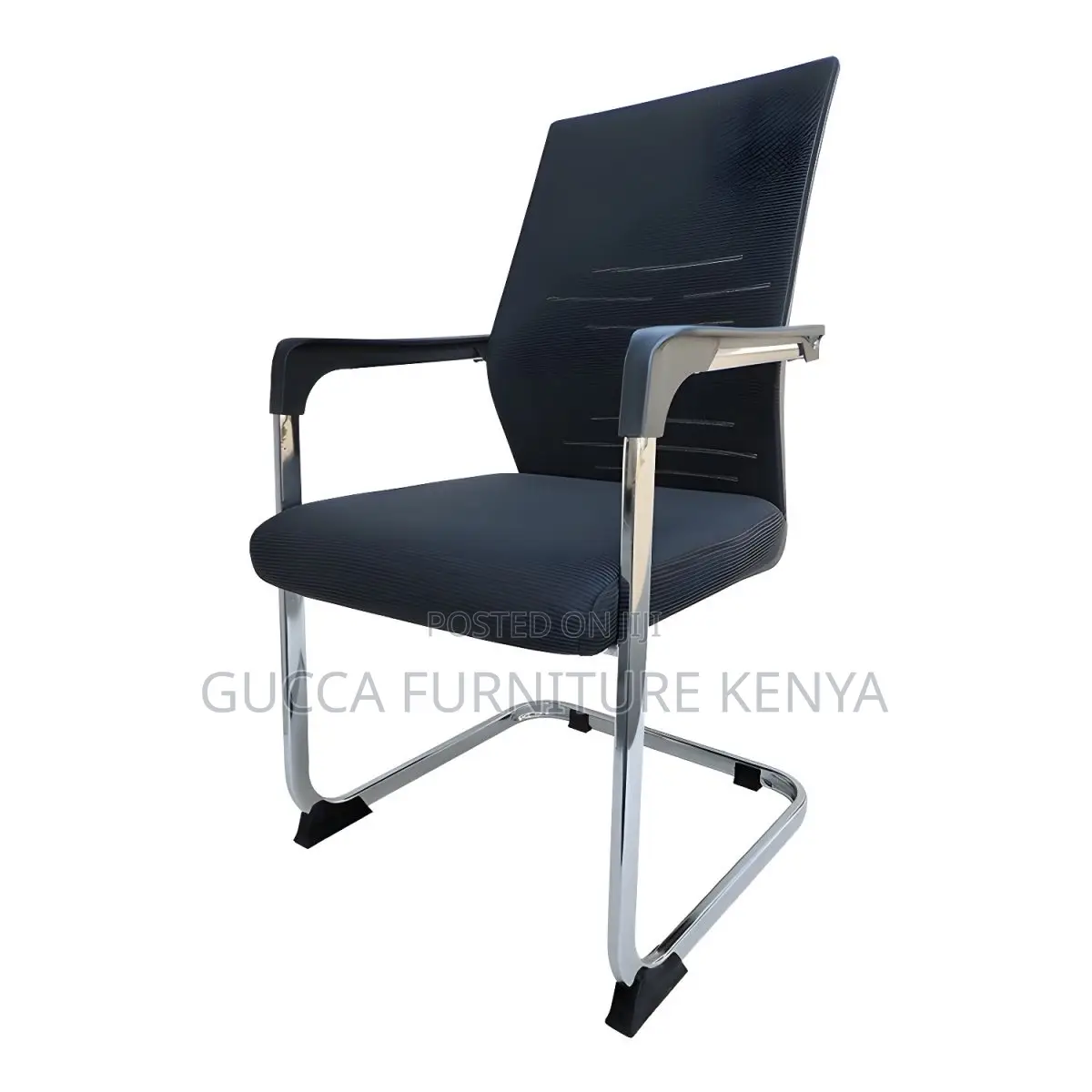 Office Chairs: High Back Strong Fixed Quest Waiting Chair