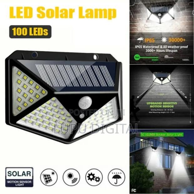 100 LED Solar PIR Motion Sensor Security Lights Available - thumbnail 6