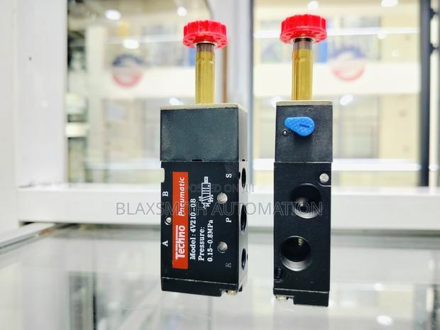 5 Way 2 Position Techno Solenoid Valve 4v210-08 Dc24v Ac220v - thumbnail 2