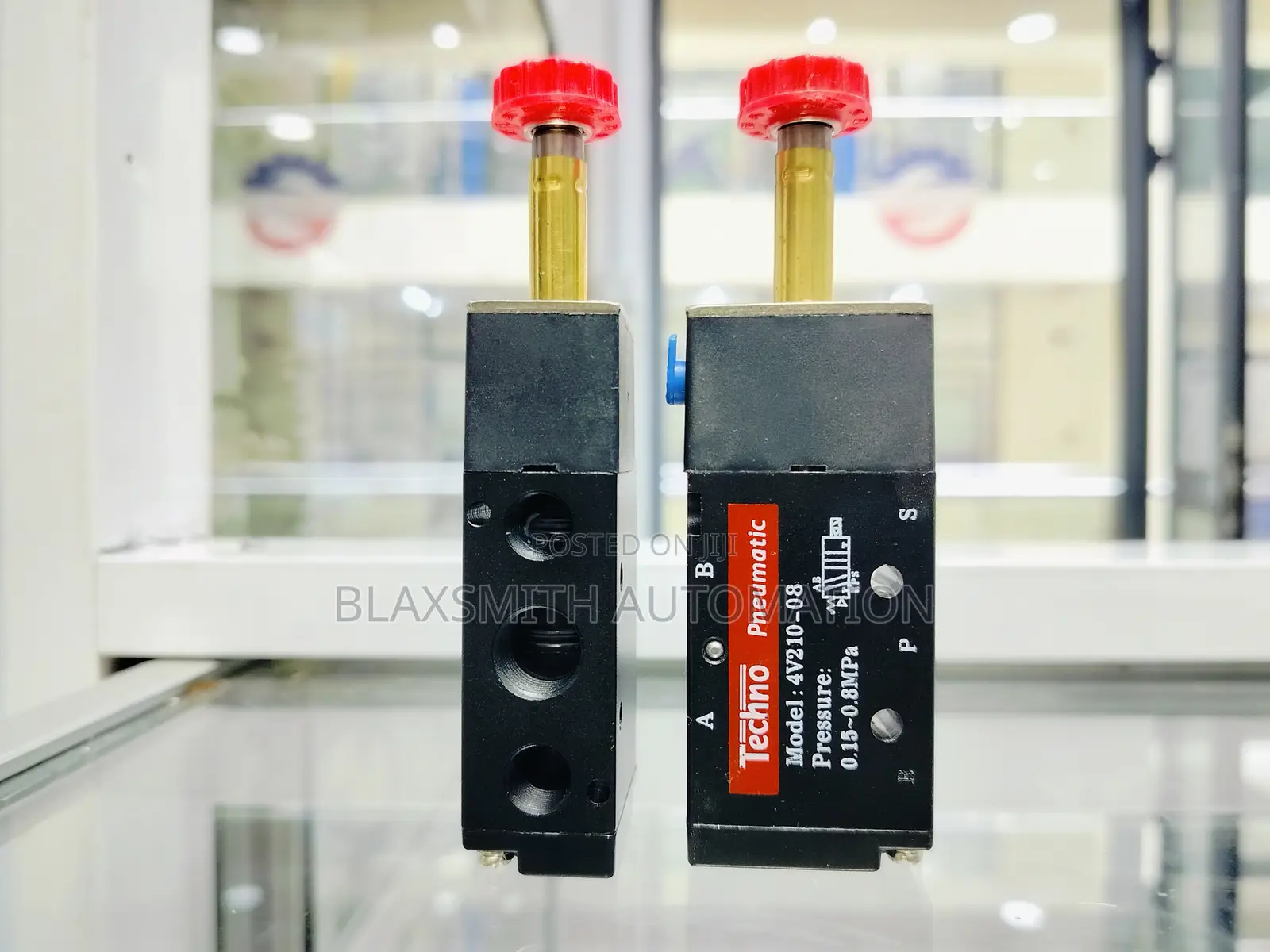5 Way 2 Position Techno Solenoid Valve 4v210-08 Dc24v Ac220v