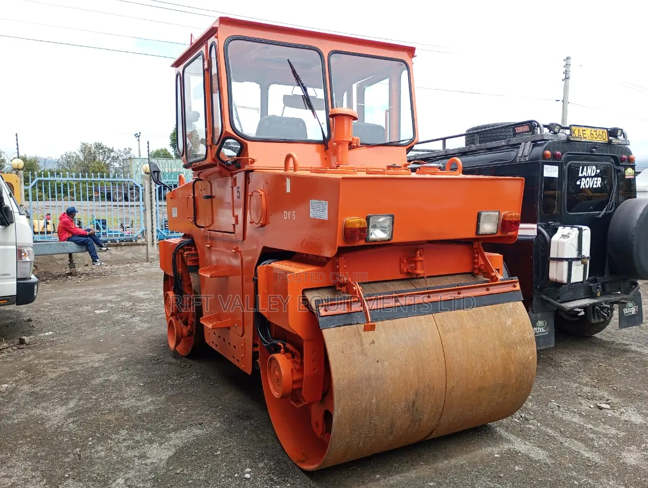 Hamm DV6 Vibratory Tandem Roller
