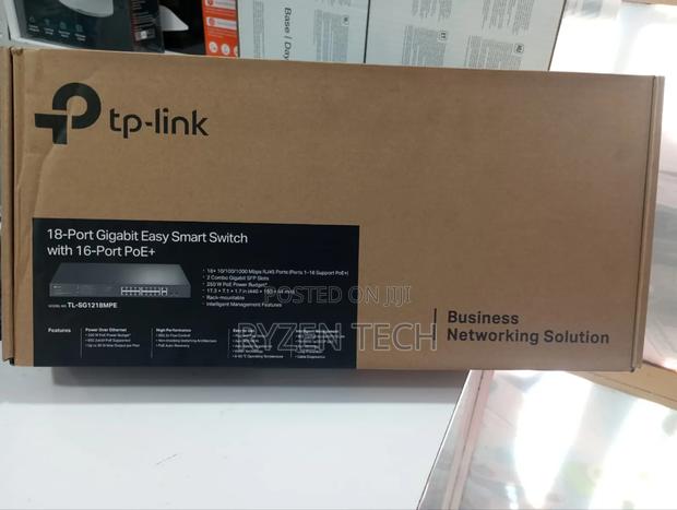 Tp-Link Sg1218mpe Gigabit Smart Switch - main view