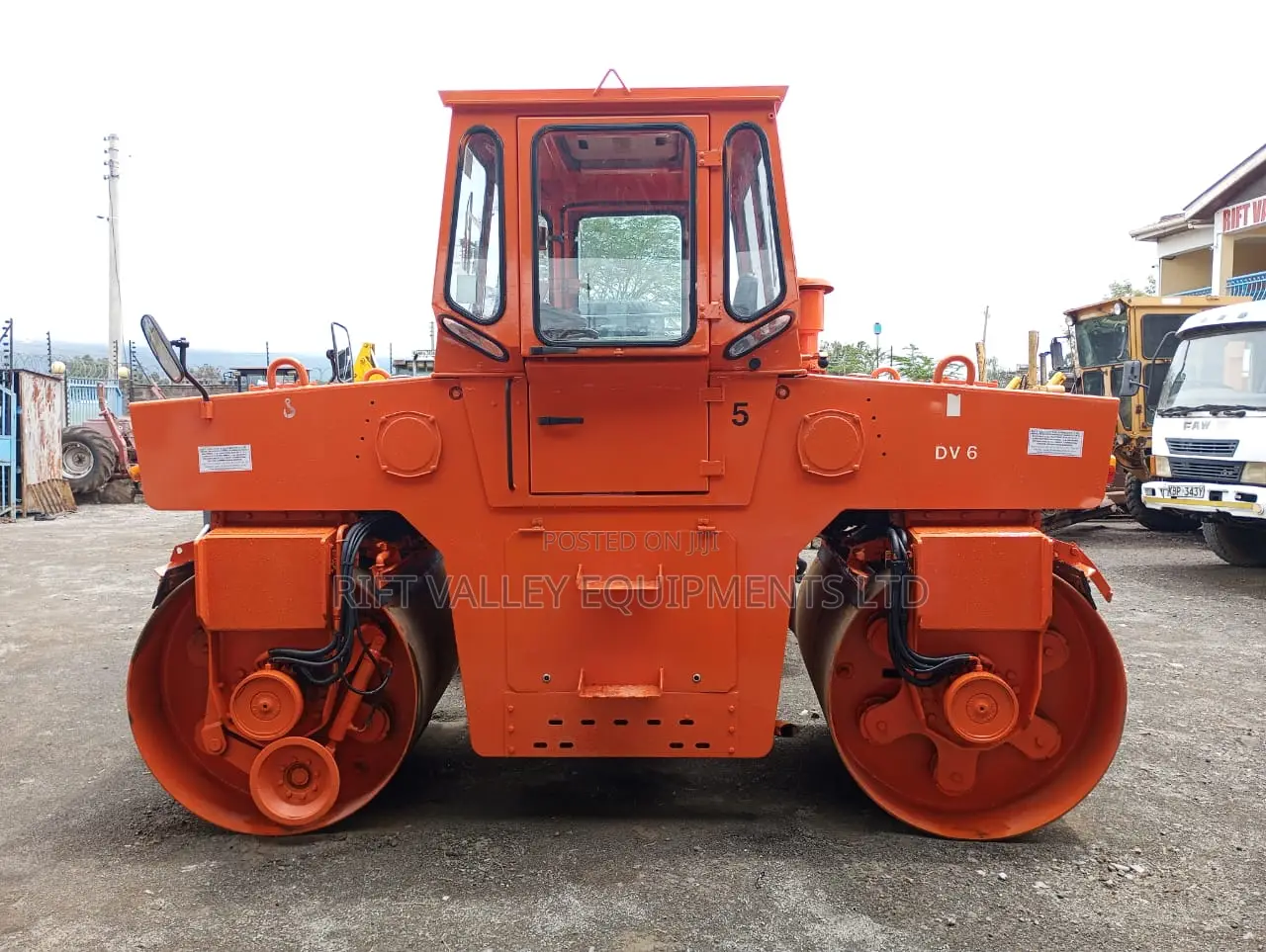 Hamm DV6 Vibratory Tandem Roller