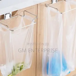 Metallic Trash Bag Hanger