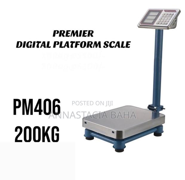 Quality Premier Digital Platform Scale 200kg - main view