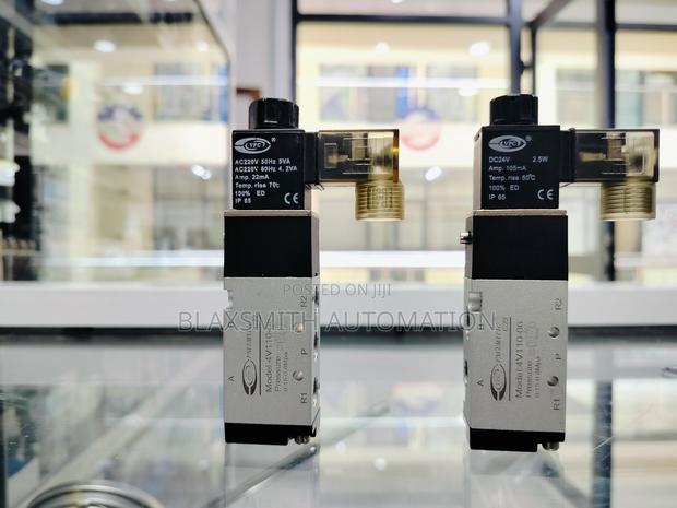 5 Way 2 Position VPC Solenoid Valve 4v110-06 Dc24v Ac220v
