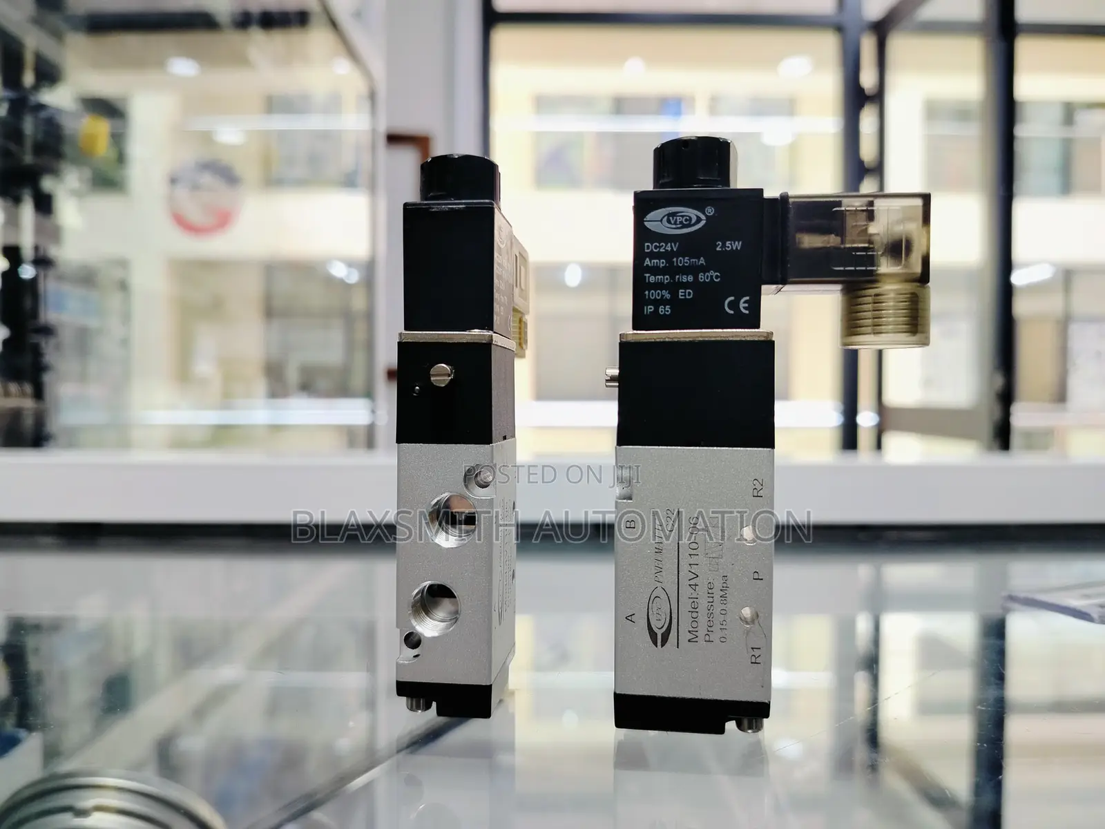 5 Way 2 Position VPC Solenoid Valve 4v110-06 Dc24v Ac220v