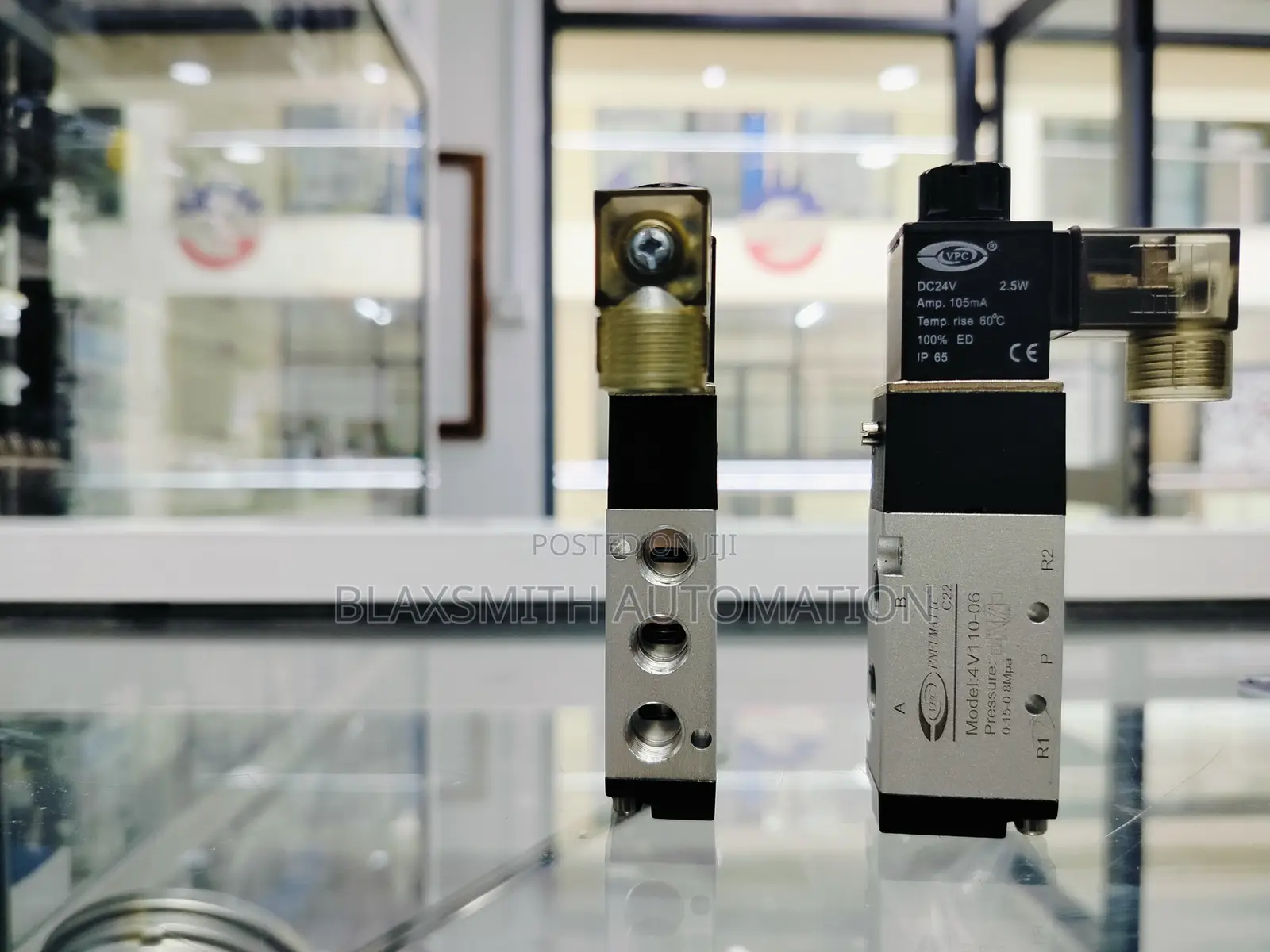 5 Way 2 Position VPC Solenoid Valve 4v110-06 Dc24v Ac220v