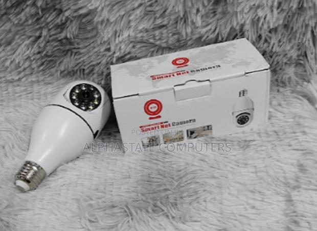 Wifi Bulb PTZ Camera CCTV Home Security Camera